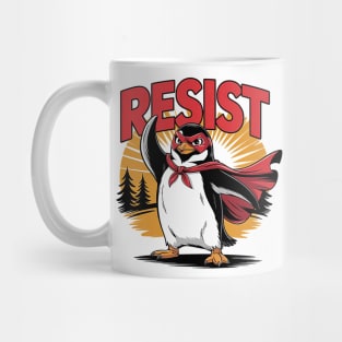 resist-penguin Mug